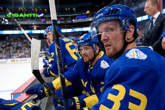 Sveriges Daniel Sedin och Henrik Sedin