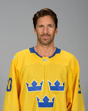 Goaltender Henrik Lundqvist of Sweden poses for a portrait