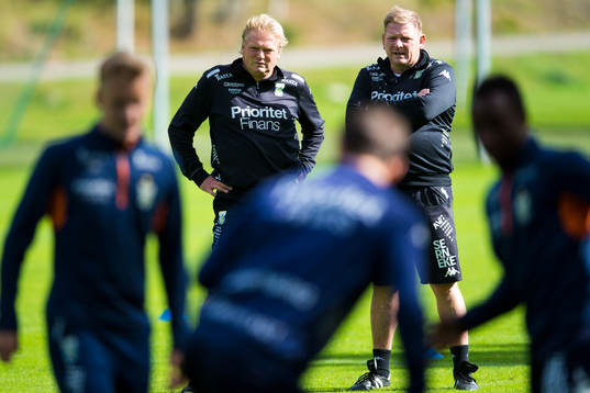 IFK Göteborgs tränare Jörgen Lennartsson och