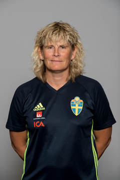 Sveriges förbundskapten Anneli Andersén