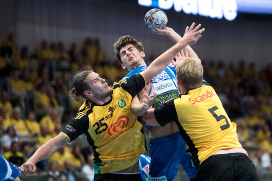 Sävehofs Olle Forsell-Schefvert och Skövdes Jack Thurin