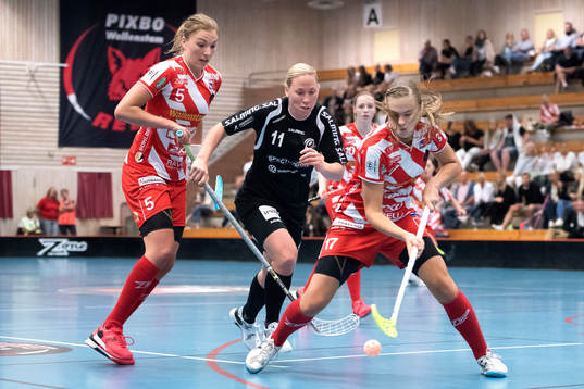 Pixbos Eliska Krupnova, Täbys Louise Wickström och Pixbos