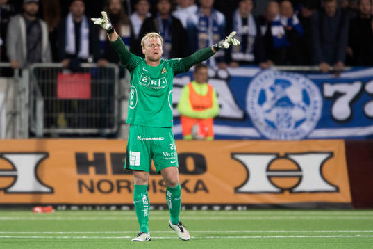 Häckens målvakt Peter Abrahamsson