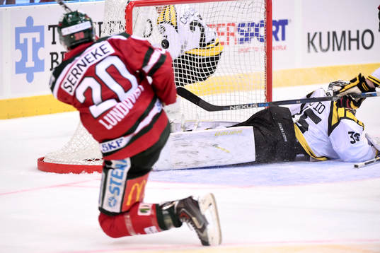 Frölundas Joel Lundqvist gör 1-1