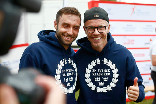 Måns Zelmerlöw och Bingo Rimer