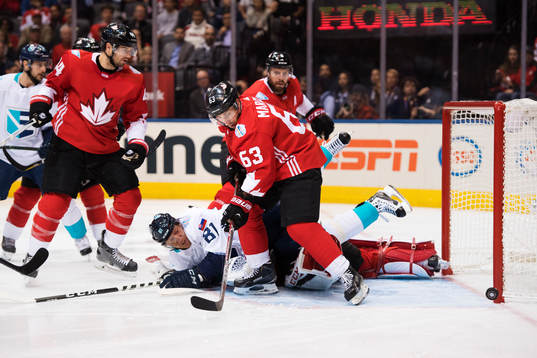 Bläddra bland fler bilder av Ishockey, World Cup of Hockey, dag 11, final 1, Kanada - Europa