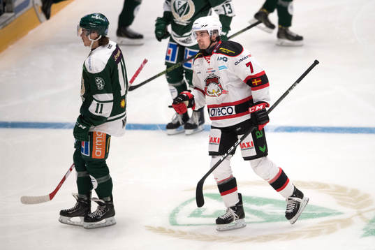 Malmö Redhawks Nils Andersson jublar