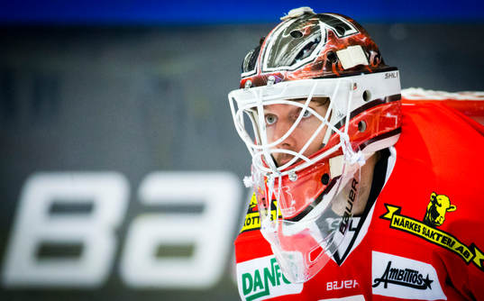 Örebros målvakt Axel Brage