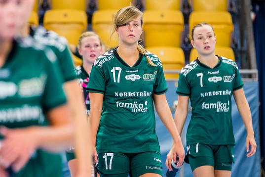 Helsingborgs Martina Persson och Elin Nilsson deppar