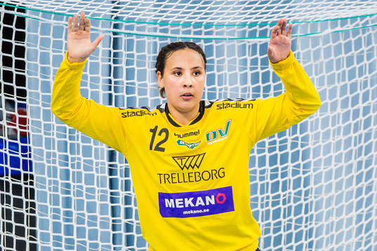 Helsingborgs målvakt Leila Melcher