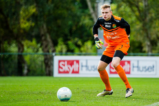 Torslandas  målvakt Robin Gustafsson
