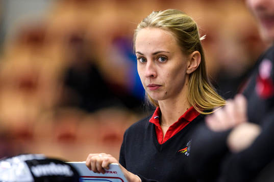 Luleås assisterande tränare Lisa Ekberg