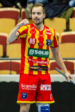 Helsingborgs Hampus Dargren jublar