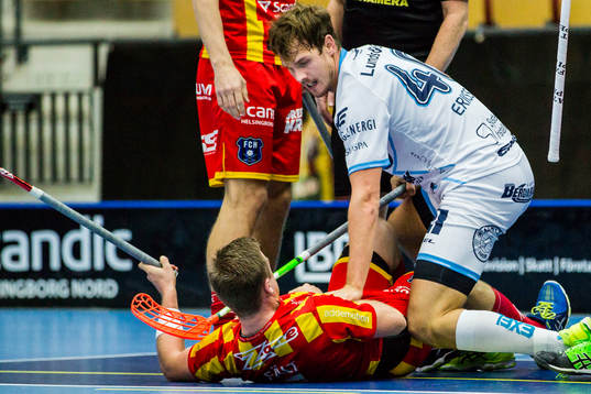 Helsingborgs Kristoffer Fält och Warbergs Rikard Eriksson