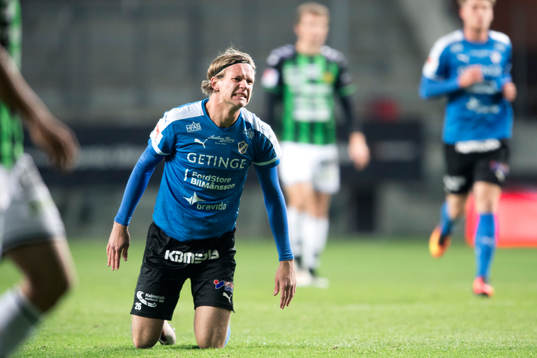 Halmstads Alexander Berntsson deppar