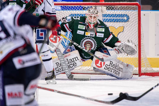 Frölundas målvakt Johan Gustafsson