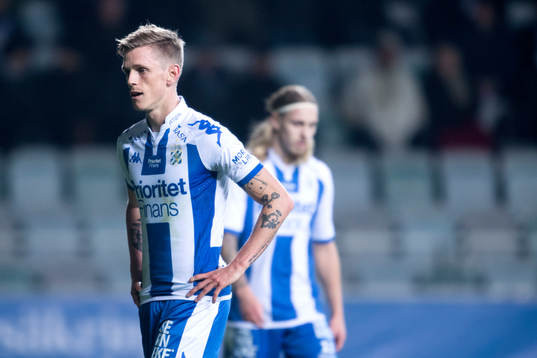 IFK Göteborgs Sören Rieks deppar