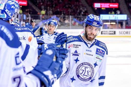 Leksands Markus Lauridsen jublar
