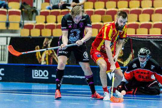 Faluns Simon Cederström och Helsingborgs Daniel Johansson