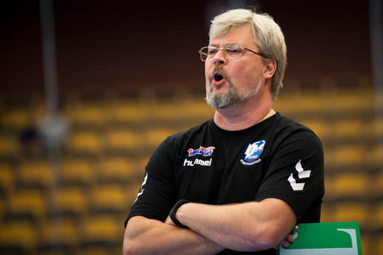 Kristianstads F02 tränare Stefan Andersson när Gräsroten