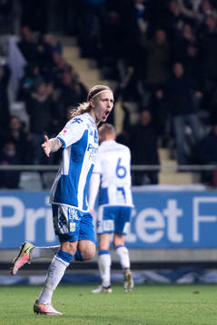 IFK Göteborgs Elias Mar Omarsson jublar