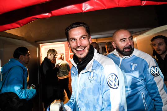Malmö FFs Markus Rosenberg jublar