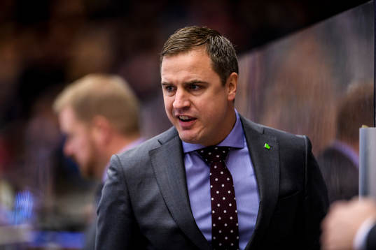 Linköpings tränare Dan Tagnes