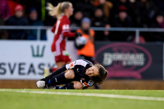 Rosengårds Iva Landeka har ont