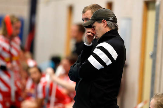 under innebandymatchen i SSL mellan Pixbo och Falun