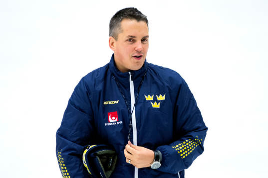 Sveriges förbundskapten Thomas Montén