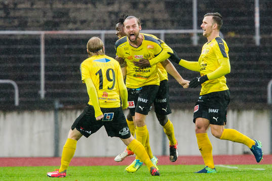 Bläddra bland fler bilder av Fotboll, Division 1, Prespa Birlik - Mjällby