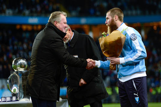 Svenska fotbollförbundets ordförande Karl-Erik Nilsson