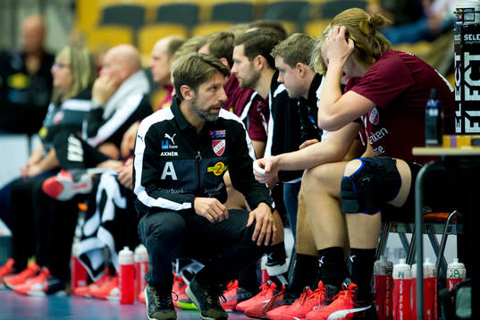 Lugis tränare Tomas Axnér och Simon Jeppsson