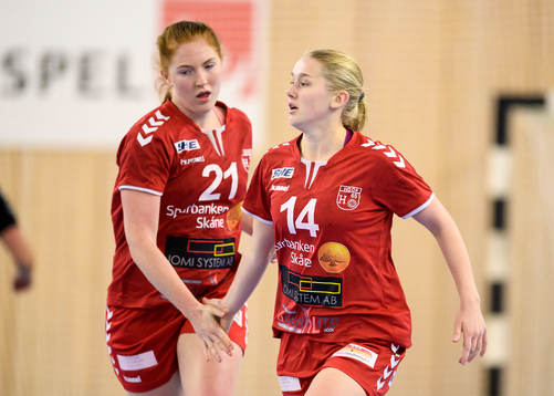 H65 Höörs Sofia Hvenfelt (v) jublar