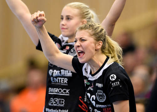 Bodens Sara Nordström jublar
