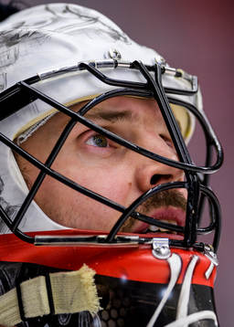 Malmö Redhawks målvakt Cristopher Nihlstorp på