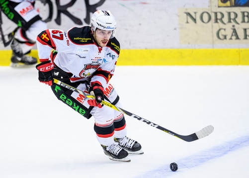 Malmö Redhawks Konstantin Komarek med pucken