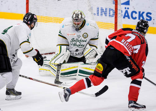 Piteås Petter Mäkitalo gör 3-1 bakom Sollefteås