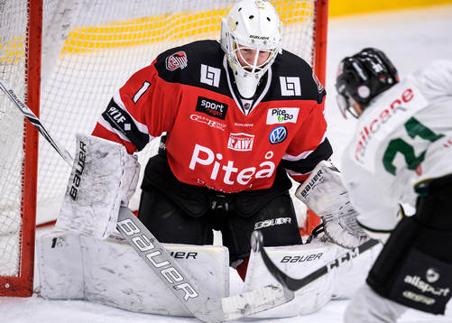 Piteås målvakt Joel Vännström