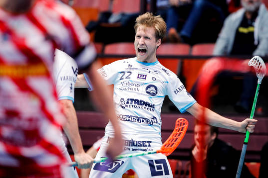 Warbergs Mattias Kongstad jublar