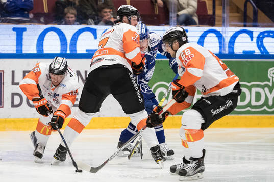 Karlskronas Emil Larsson Karlskronas Mattias Karlsson och