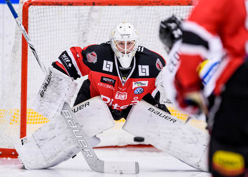 Piteås målvakt Joel Vännström