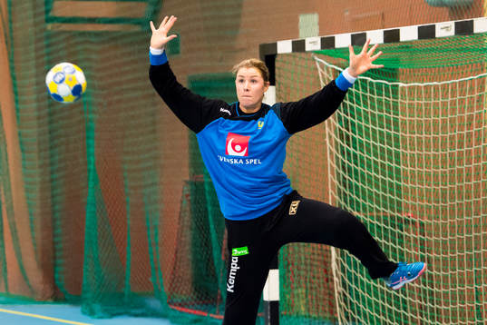 Sveriges målvakt Martina Thörn