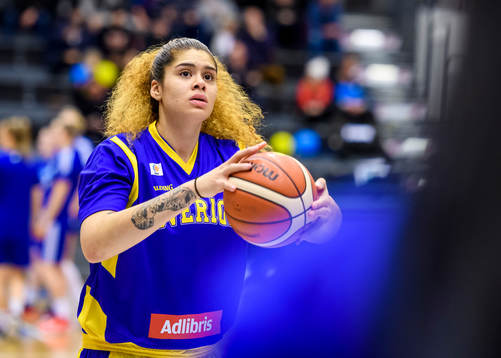 Sveriges Amanda Zahui