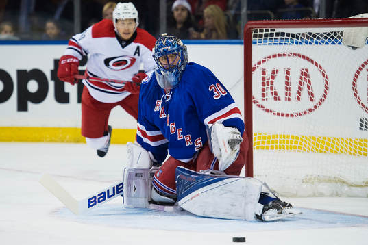 New Yorks målvakt Henrik Lundqvist