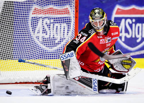 Luleås målvakt Joel Lassinatti