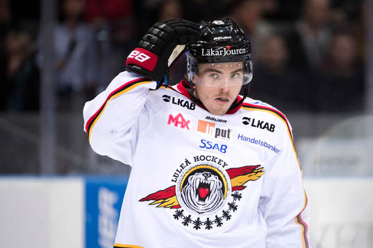 under ishockeymatchen i SHL mellan Frölunda och Luleå