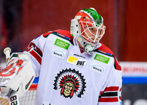Frölundas målvakt Dan Bakala