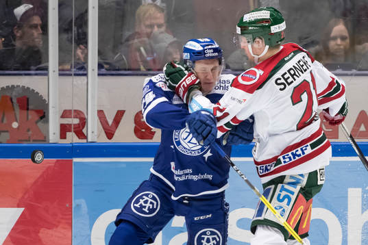 Kamp mellan Leksands Olle Alsing och Frölundas Christoffer