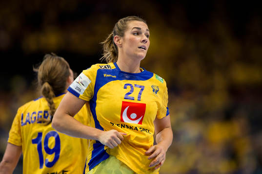 Sveriges Anna Lagerquist och Sabina Jacobsen deppar